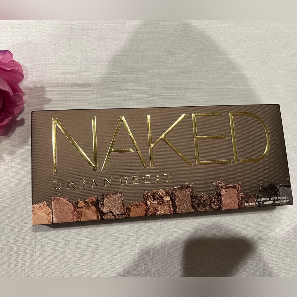 Urban Decay Naked Eyeshadow Palette ORIGINAL NEW Rare HTF 12 Shades Brush